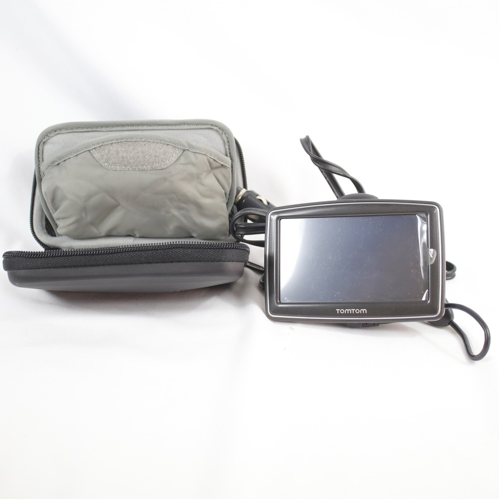 TomTom XL GPS Navigator with Car Charger and Hard Travel Case 4.3" Screen